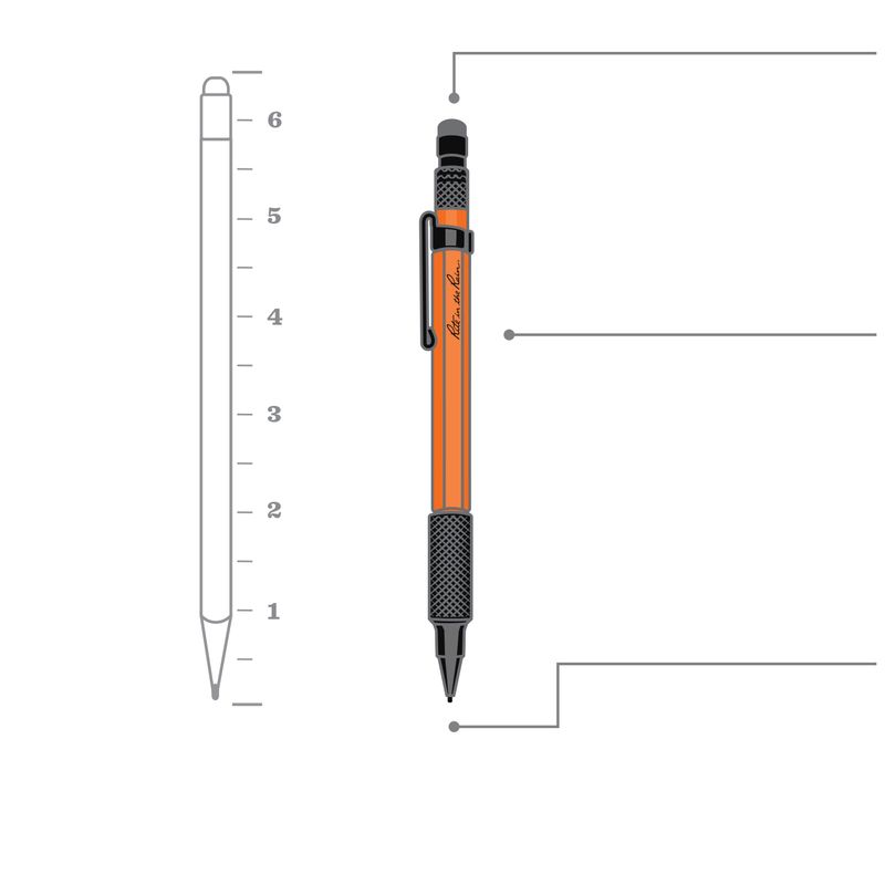 All-Weather penn med bly 1.3mm Black