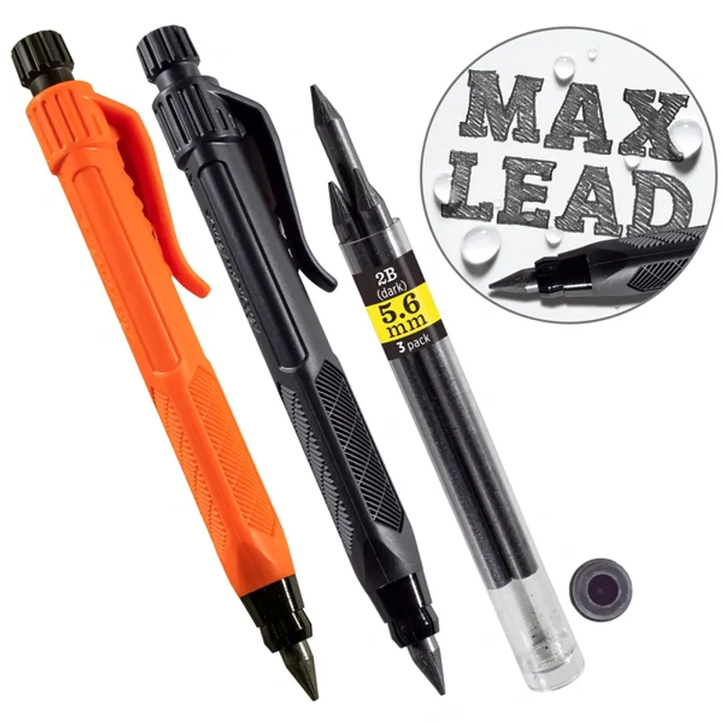 All-Weather penn med ekstra tykk bly 5,6mm - 2 pk